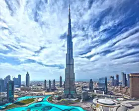 Burj Khalifa in Dubai for Living Kool