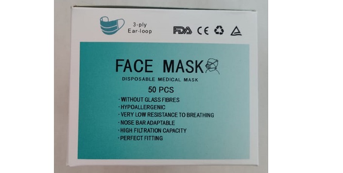 3 Ply Certified Mask
