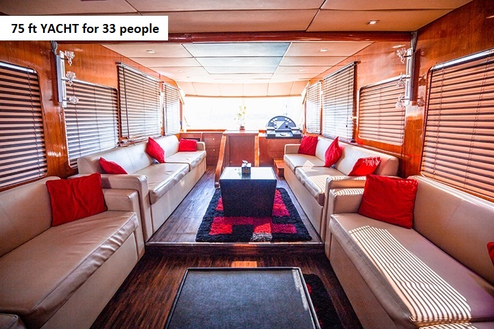 Yacht for upto 40