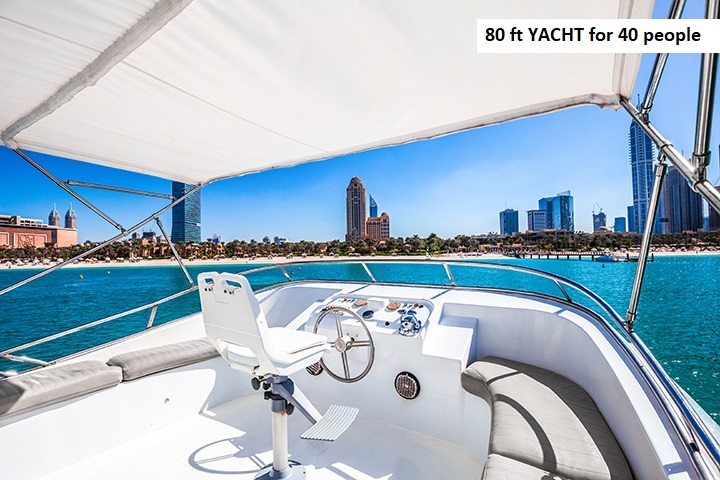 Yacht for upto 40