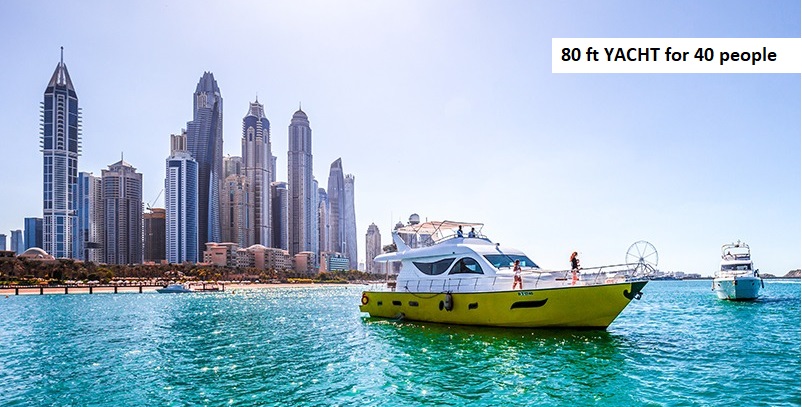 Yacht for upto 40