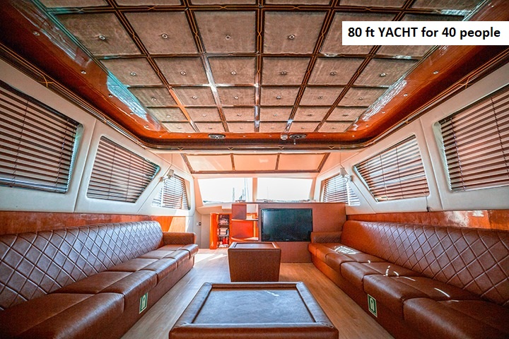 Yacht for upto 40