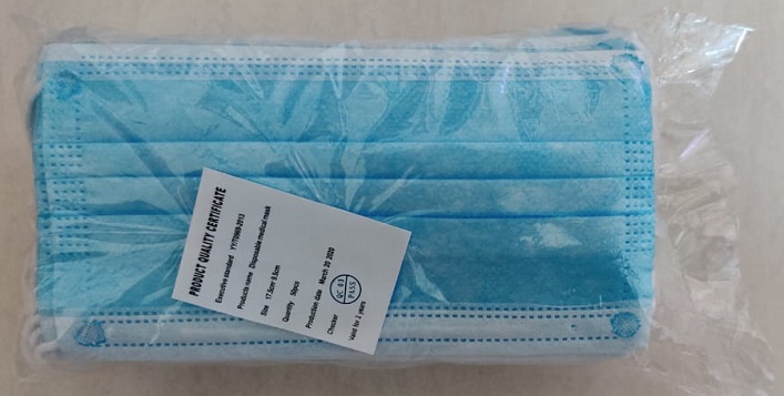 3 Ply Certified Mask