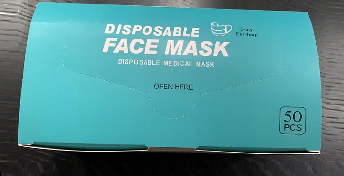 3 Ply Certified Mask