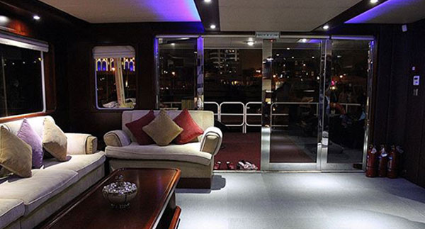 Glass Boat Marina Cruise