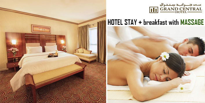 Hotel Stay, Breakfast with Massage
