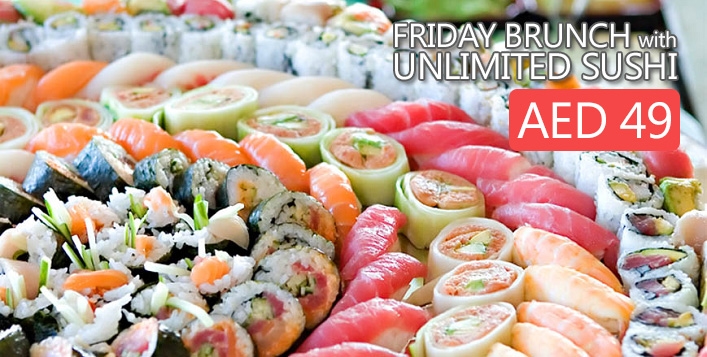 Brunch with Unlimited Sushi
