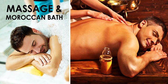 Moroccan bath Oil Massage