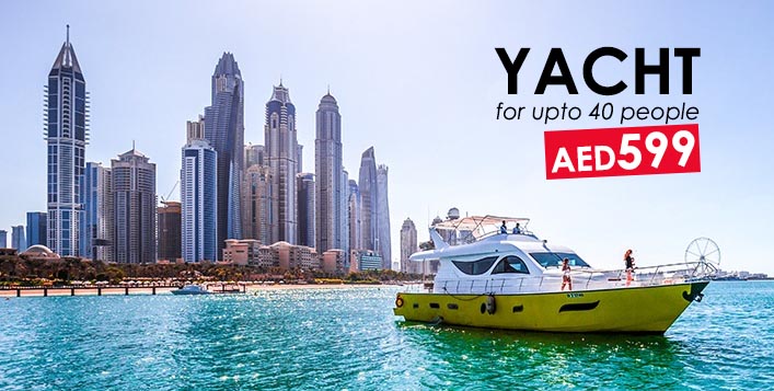 Yacht for upto 40