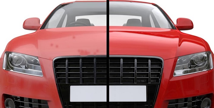 Paint restoration, Dent removal