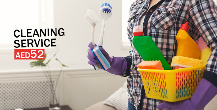 5 hrs Maid cleaning services