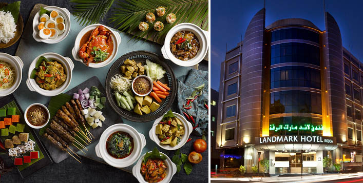 Iftar buffet in Riqqa