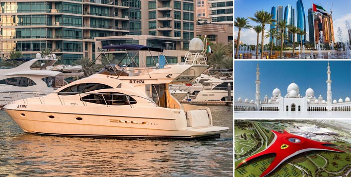 Abu Dhabi City Tour with Yacht