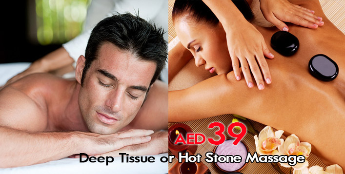 Deep Tissue or Hot Stone Msg