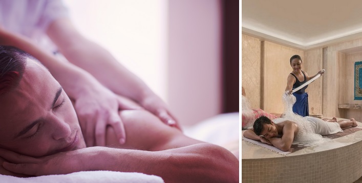 Thai massage or Moroccan Bath
