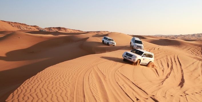 Desert safari with BBQ dinner