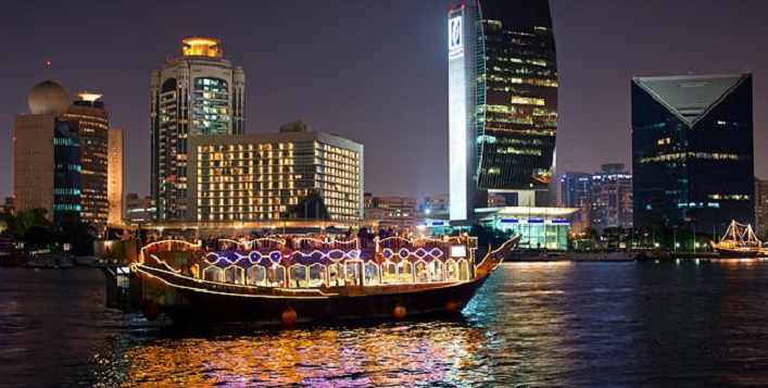 Dinner Dhow Cruise to Festival City 