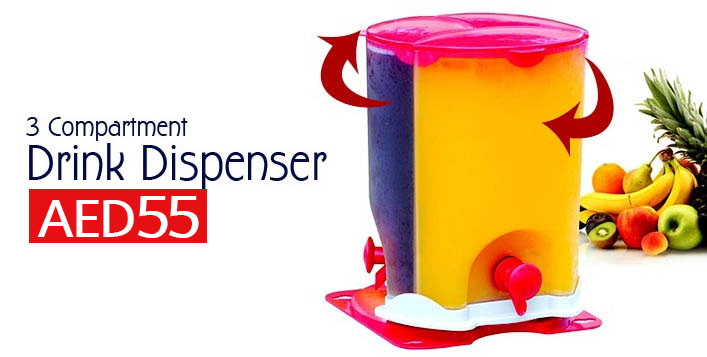 3 compartment Discpenser