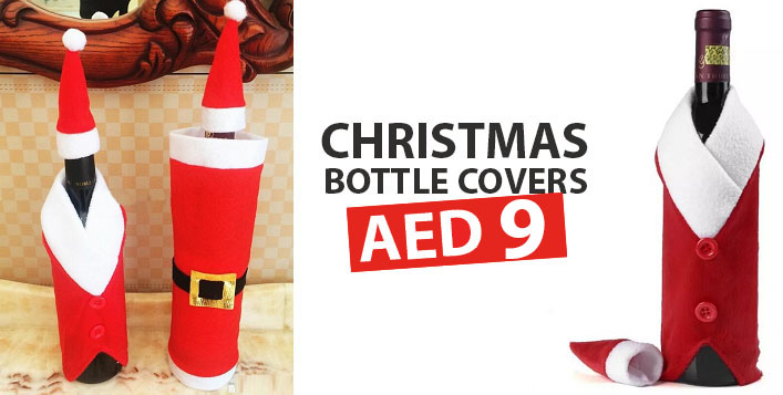 Christmas Bottle Covers