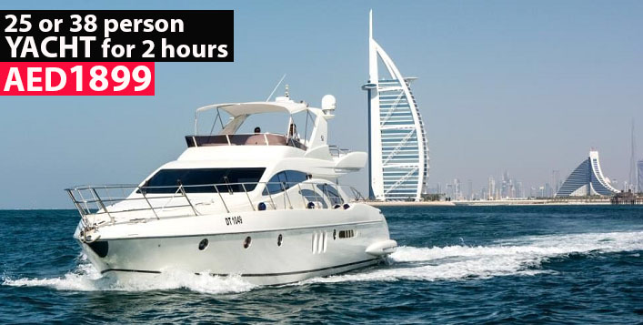 25 or 38 pax Yacht