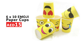 60 Emoji Paper Cups