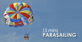 15 mins Parasailing