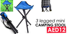 Small 3 leg Camping Stool