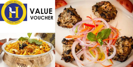 Food voucher worth AED100