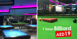 One Hour Billiards in VIP Room