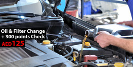 Oil and filter change