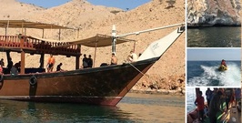 Day Trip Musandam Dhow cruise