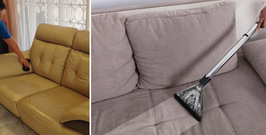 Sofa steam or foam cleaning