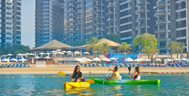 Single or Double Kayak in Dubai