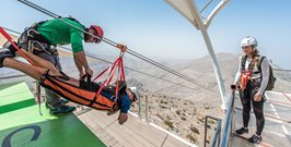 Zipline at Jebel Jais