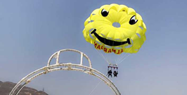 Parasailing in Fujairah