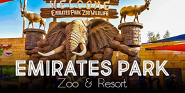 Emirates Park Zoo Abu Dhabi.